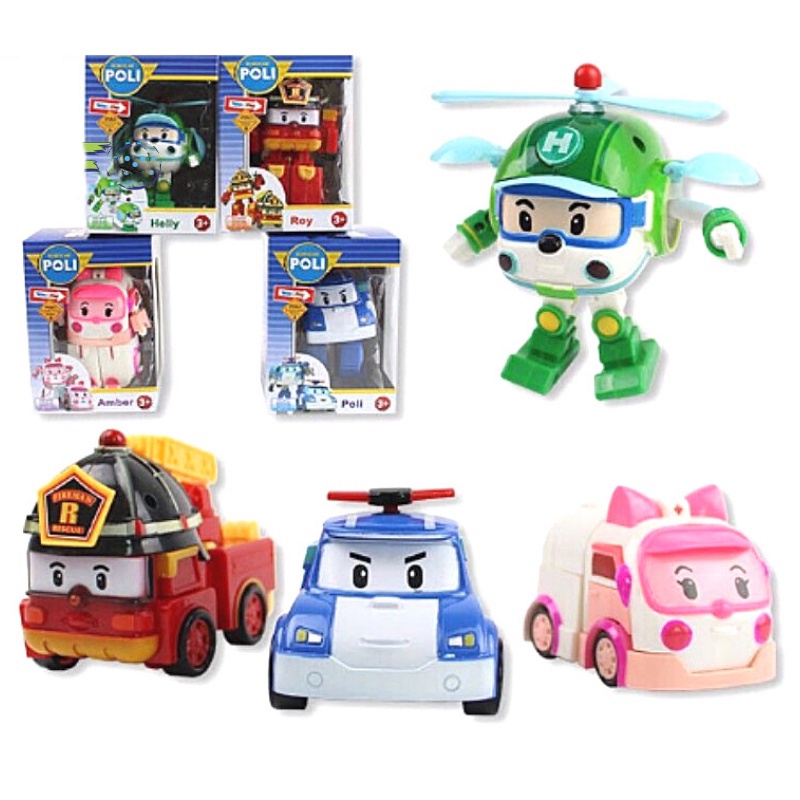 Đồ chơi Poli biến hình biệt đội xe robocar giúp cho bé phát triển trí tuệ