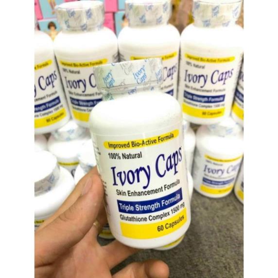 Viên uống trắng da Ivory Caps 60 viên của mỹ