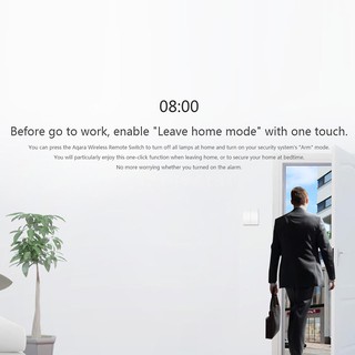 Original Xiaomi Aqara Smart Wireless Wall Switch Light Remote Control ZiGBee WiFi Wireless Key Wall Switches Work w