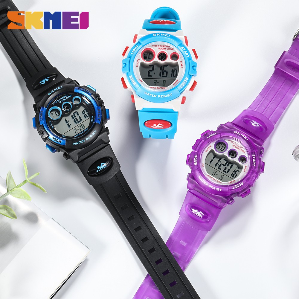 SKMEI 1451 Waterproof LED Digital Sports Watch For Kids | BigBuy360 - bigbuy360.vn