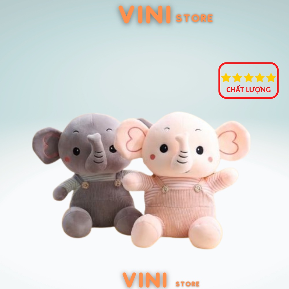 Voi con nhồi bông cao cấp - Voi nhồi bông cao cấp kích cỡ 25cm