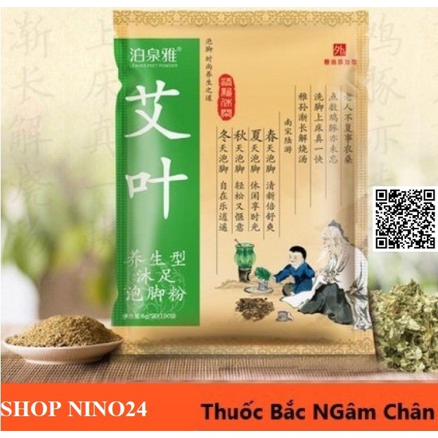 1262 Gói Thảo mộc ngâm chân thuốc bắc thảo mộc THẢO DƯỢC