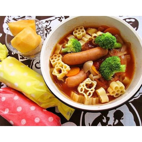 Mì nui cho bé ăn dặm hình hoa Hello Kitty Nhật Bản gói 150g