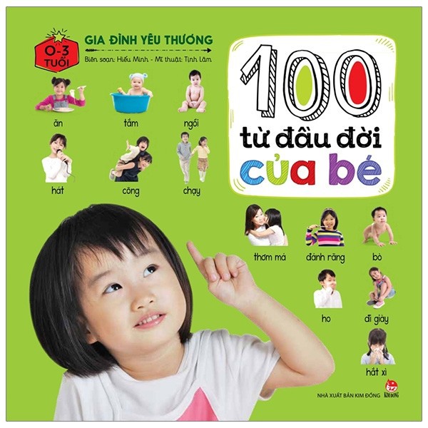 Sách - 100 Từ Đầu Đời Của Bé: Gia Đình Yêu Thương Gigabook