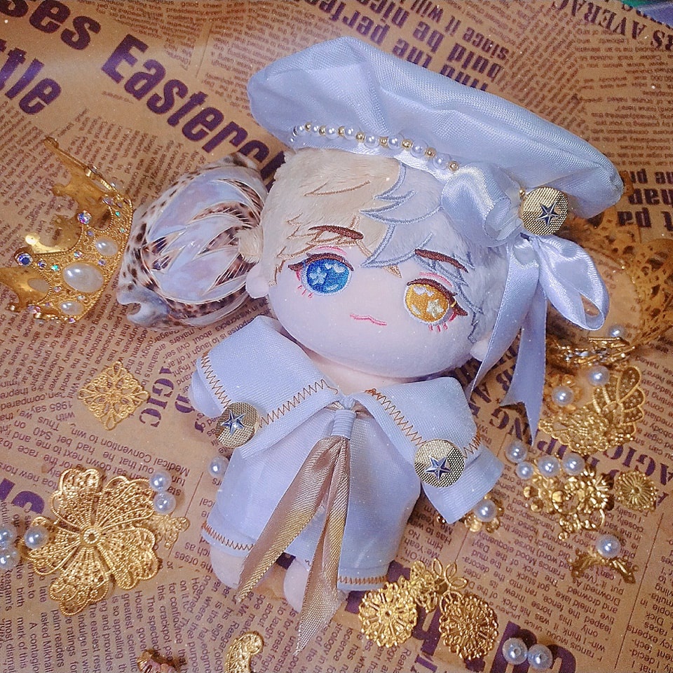 Bộ Trang Phục Thủy Thủ SAILORSTAR Trắng Dành Cho Doll 20cm