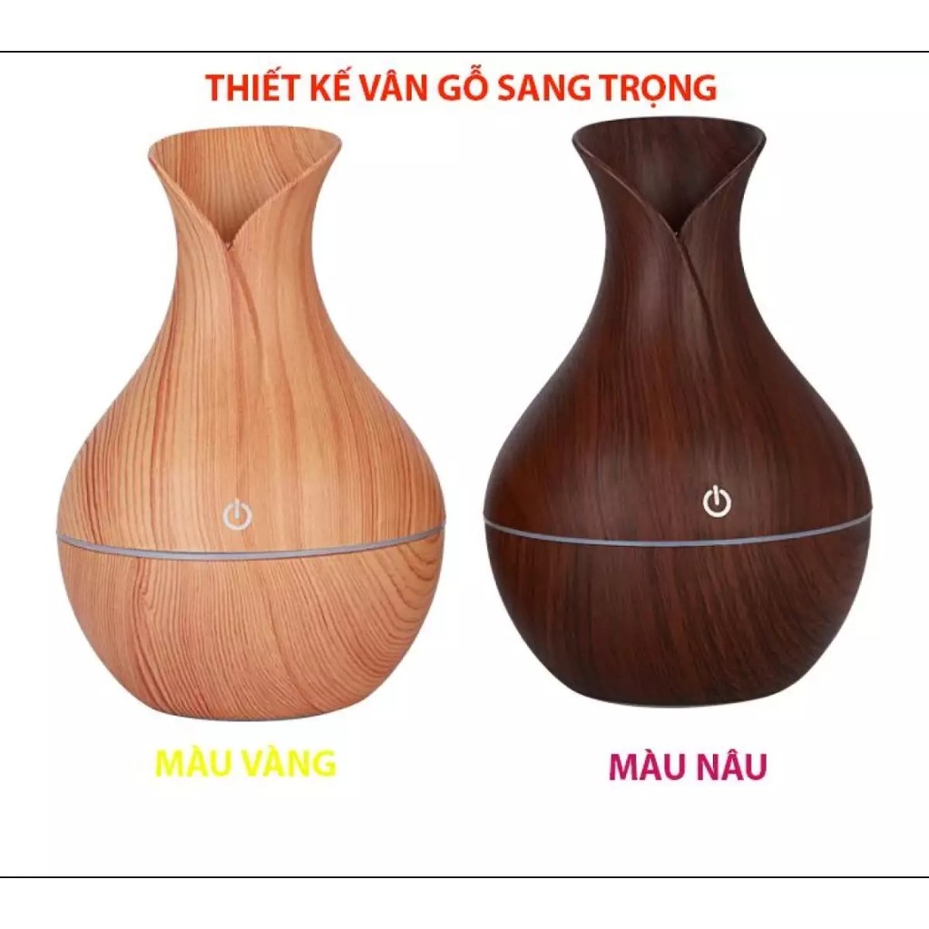 Combo 1 Máy khuếch tán tulip mini + 2 chai tinh dầu nguyên chất đậm đặc 10ml(giao mùi ngẫu nhiên)