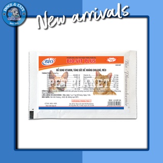 Vitamin cho thú cưng vit plus 5gr