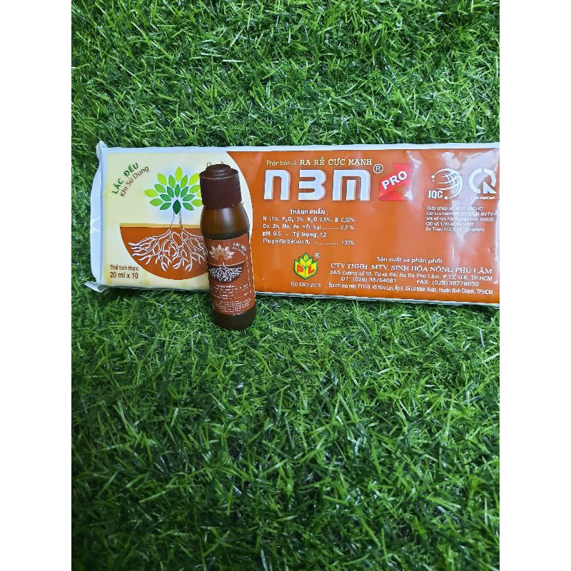 Phân bón lá N3M PRO 20ml đậm đặc ra rễ cực mạnh