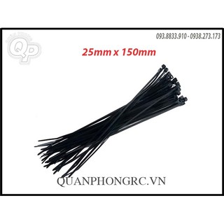 Dây gút 4 x150mm màu đen