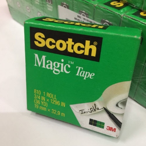 Băng keo dán tiền trong suốt 3M 810 Scotch magic tape
