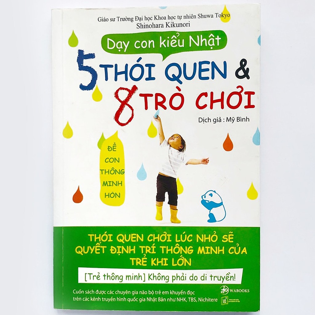 Sách - Dạy Con Kiểu Nhật 5 Thói Quen Và 8 Trò Chơi