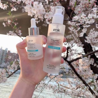 (Combo) siêu phẩm serum truyền trắng glutathione genie & nước thần se khít lỗ chân lông genie