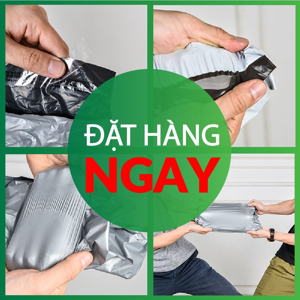 [28x42cm] 2 Túi Gói Hàng Dùng Thử Có Dán Niêm Phong Chống Bóc GHN