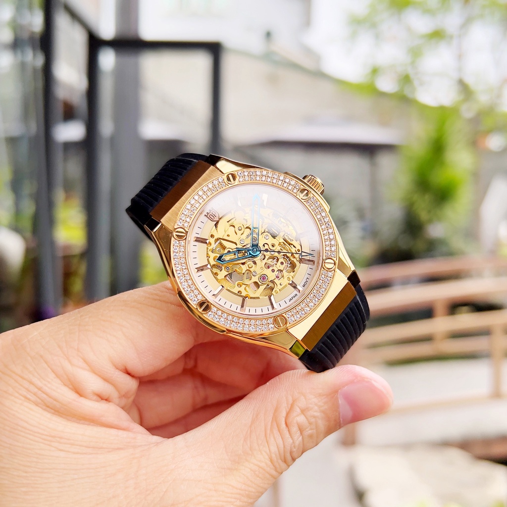 Đồng hồ nam chính hãng Olym Pianus OP990-45 OP990-45.24 OP990-45.24ADGR-GL trắng