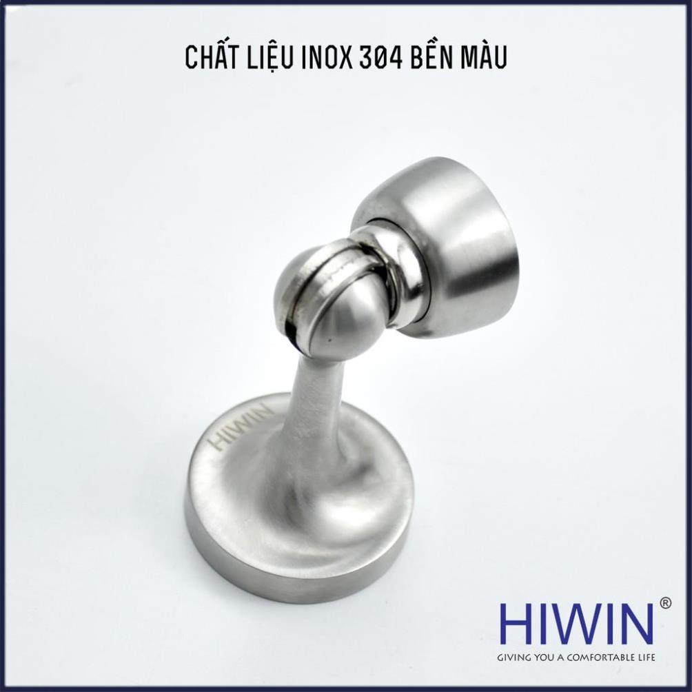 Hít cửa, chặn cửa nam châm chống va đập đế tròn kích thước nhỏ gọn inox 304 HIWIN Y-9001