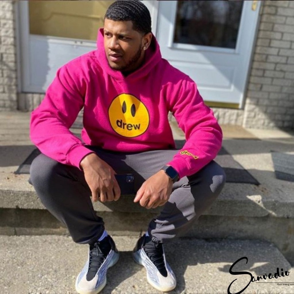 [FREE SHIP] Áo nỉ hoodie drew nam nữ form rộng unisex phong cách hàn quốc | BigBuy360 - bigbuy360.vn