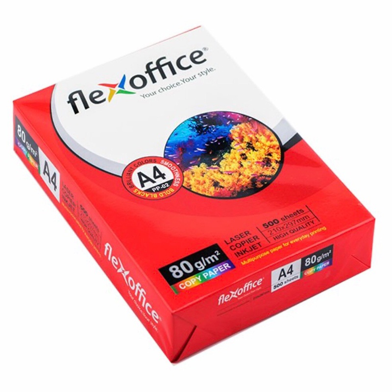 Giấy Photo Flexoffice A4 80gsm PP-02 (500 Tờ)