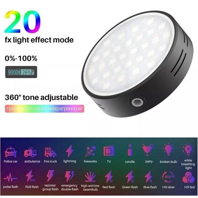 Đèn led Ulanzi VIJIM R66 RGB