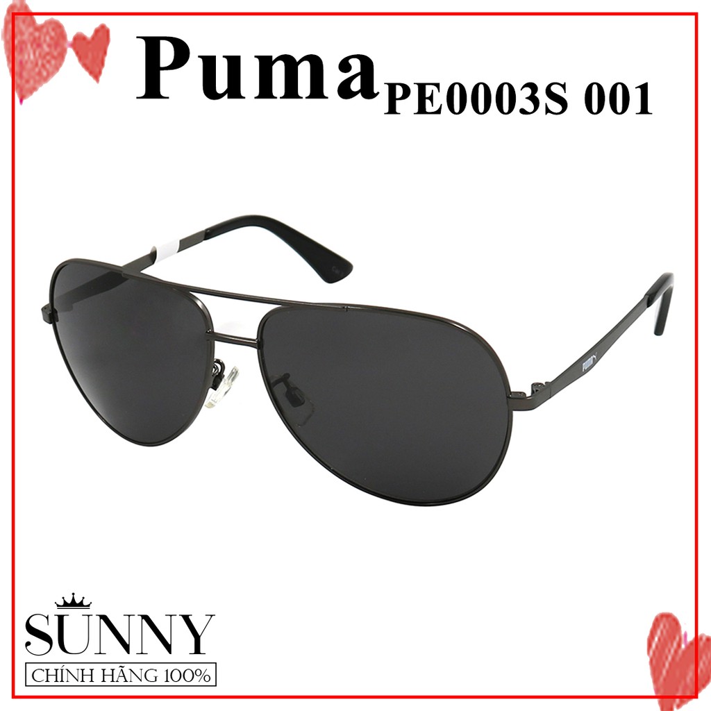 [Mã FAMALLT5 giảm 15% đơn 150K] PE0003S 001 - Kính mát Puma chính hãng Italy