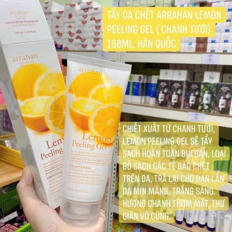 Tẩy da chết Hoa Quả Arrahan Peeling Gel 180ml Chính Hãng