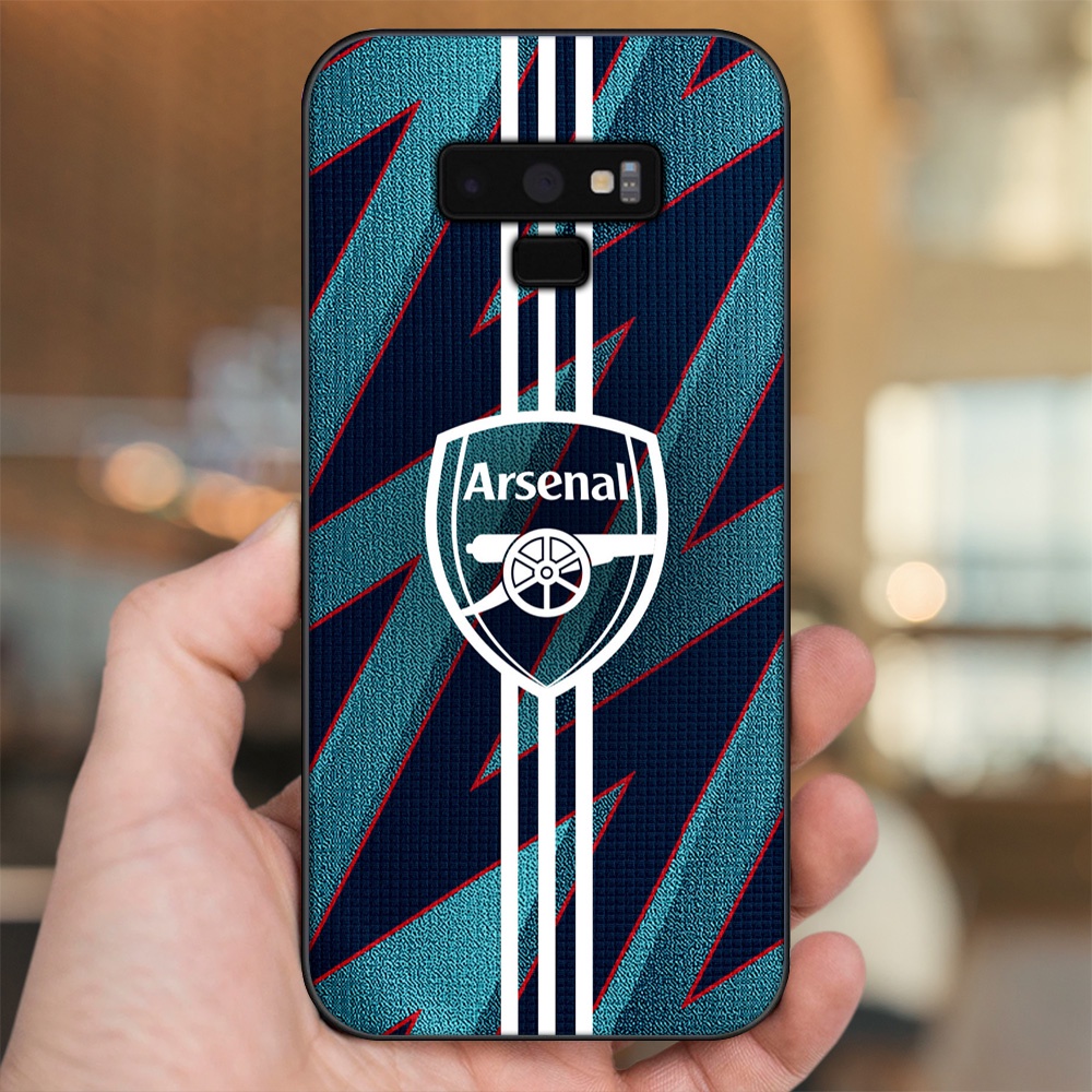 Ốp lưng Samsung Note 9 viền đen in hình Arsenal FC