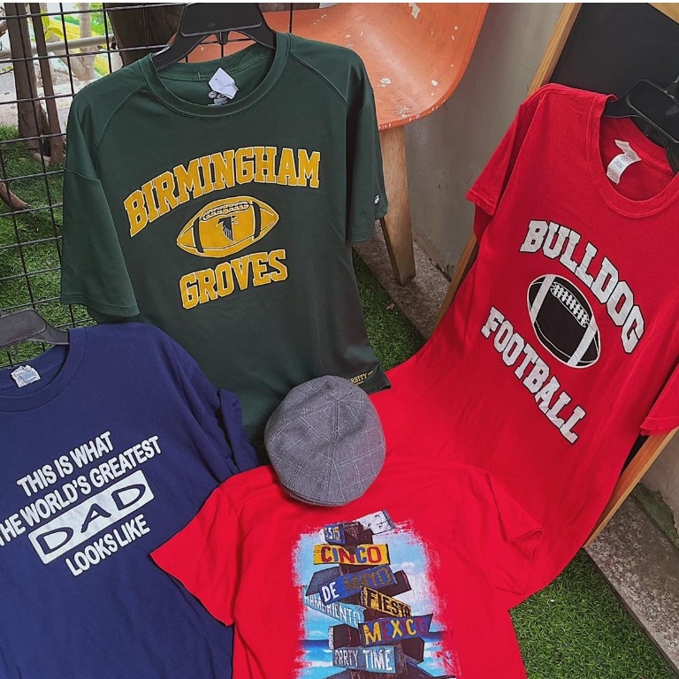 Áo 2hand ,Áo Thun Mỹ 2hand Form rộng cổ tròn loại 1 được chọn lọc kỹ Loại 1 Unisex Form Rộng