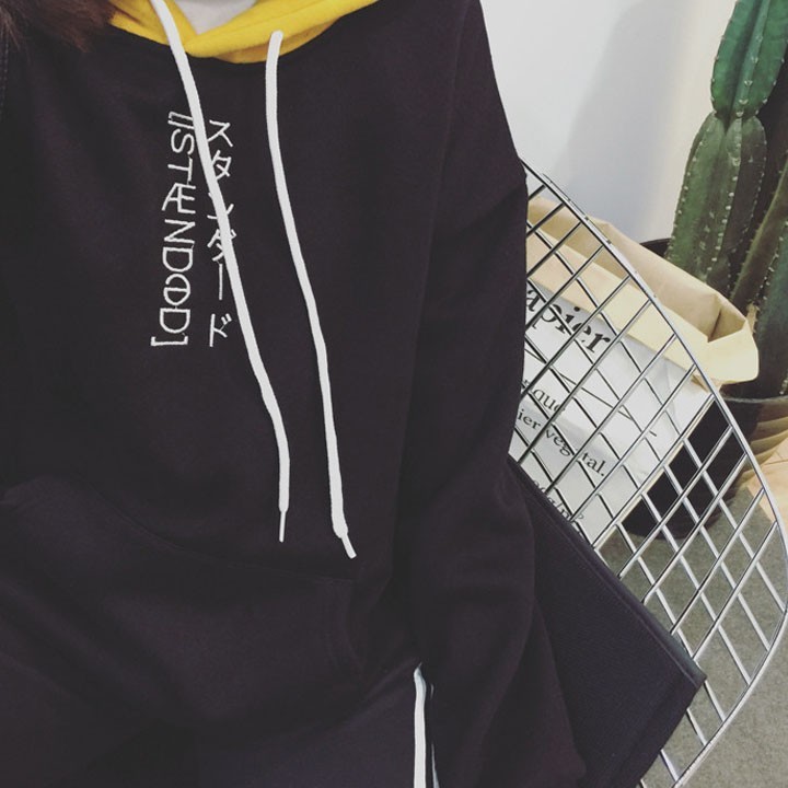 Áo Hoodie ❤️FREESHIP❤️ Áo Sweater Nữ Kawaii Thêu Chữ Nhật Bản- Áo Khoác Nỉ Nữ Đáng Yêu | BigBuy360 - bigbuy360.vn