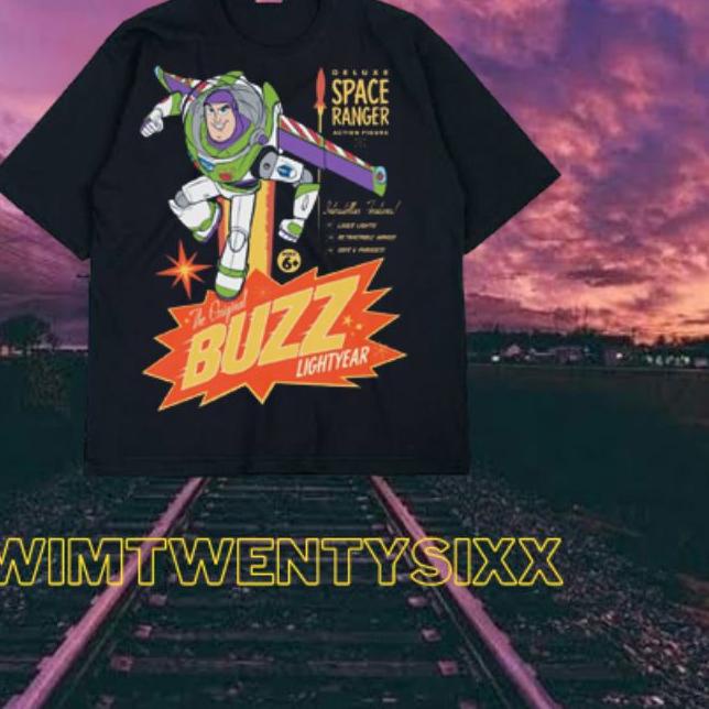 11.11 Code-288 TOY STORY BUZZ LIGHTYEAR VINTAGE TEE (OVERSIZE DRAK) DRAY-SIRT