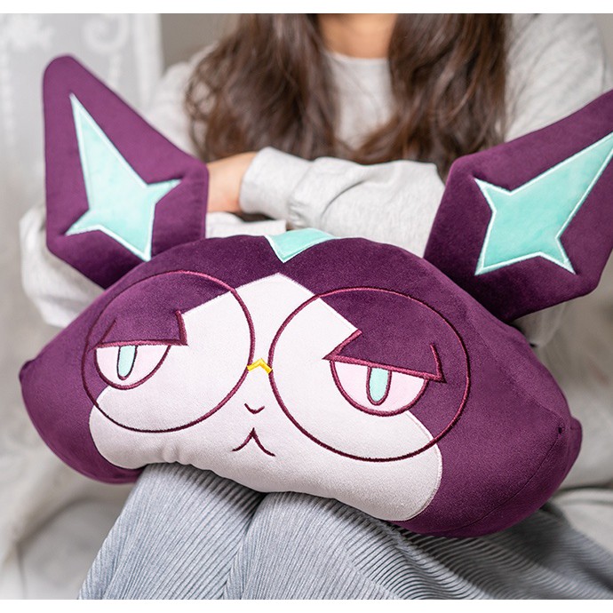 Gấu bông Yuumi Hiệu Trưởng Chiến Binh  - Battle Academia Yuumi Cushion - Chính hãng Riot Games
