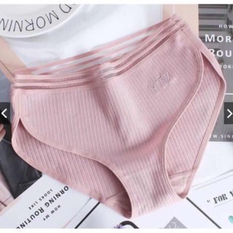 quần lót tăm tre viền ren 768 CÓ SIZE.