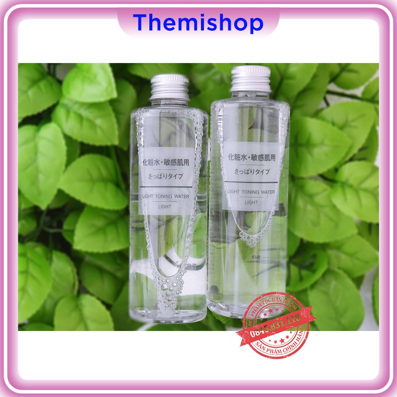 Nước Hoa Hồng Muji Light Toning Water #Light 250ML- HÀNG CHÍNH HÃNG CS12