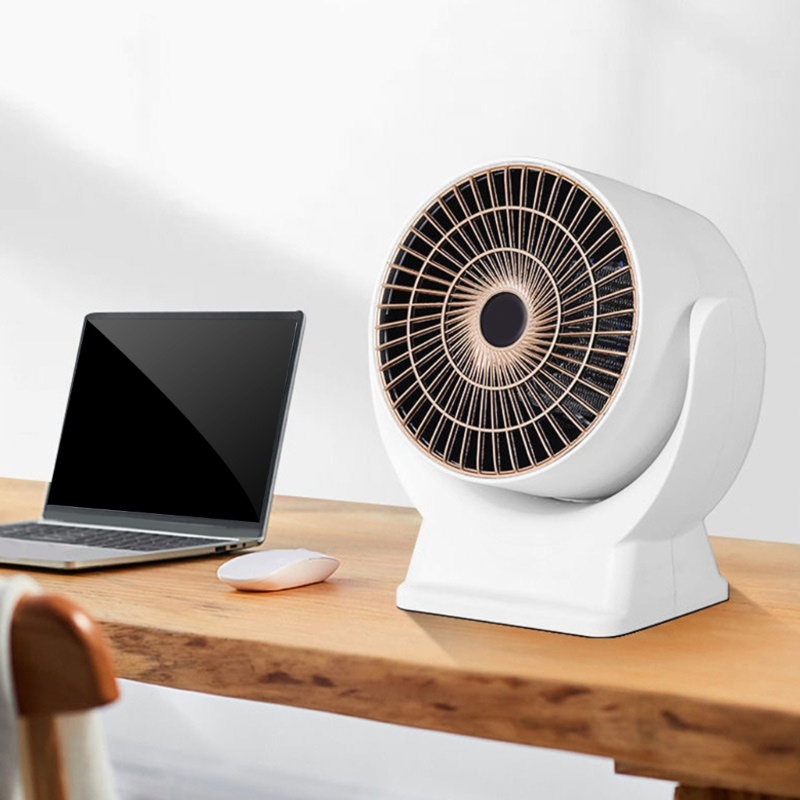 Quạt Sưởi Ấm Điện Tử 800W An Toàn Không Ồn Cho Văn Phòng / Bàn Làm Việc