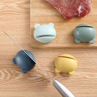 [THANH LÝ] Dụng Cụ Mài Dao Kéo Nhà Bếp Hình Ếch Dễ Thương
