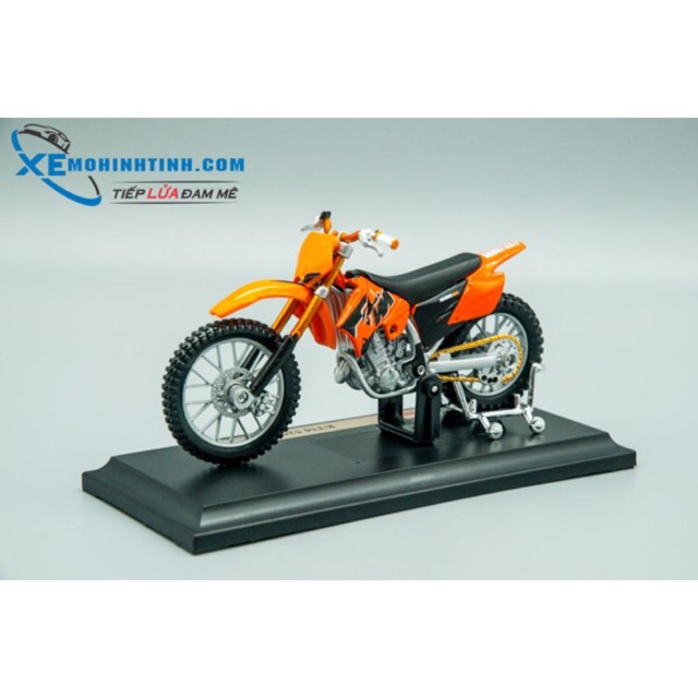 Xe Mô Hình Ktm 525Sx 1:18 Maisto (Cam)