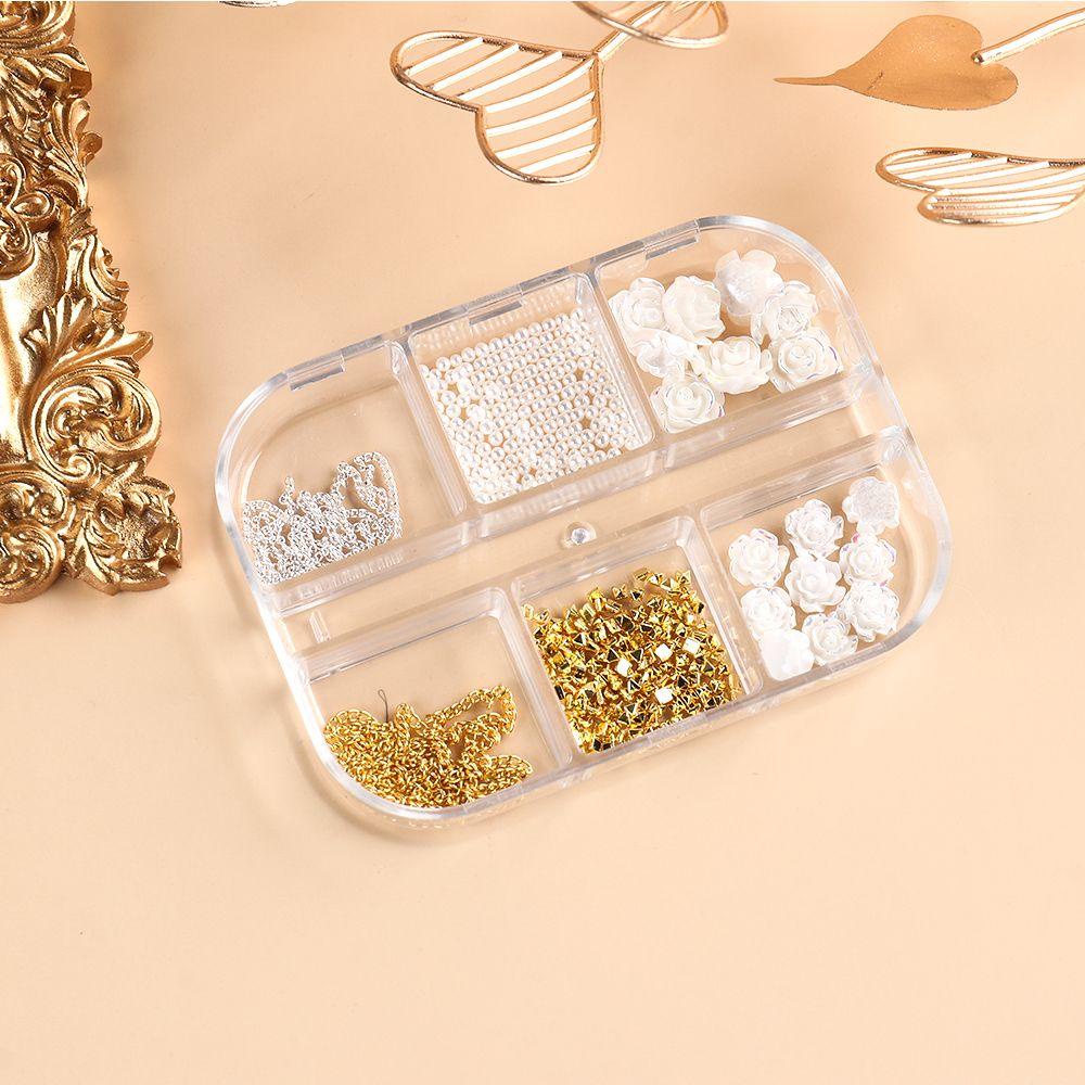 JARRED Phụ Kiện Trang Trí Móng Tay 3D DIY Charms