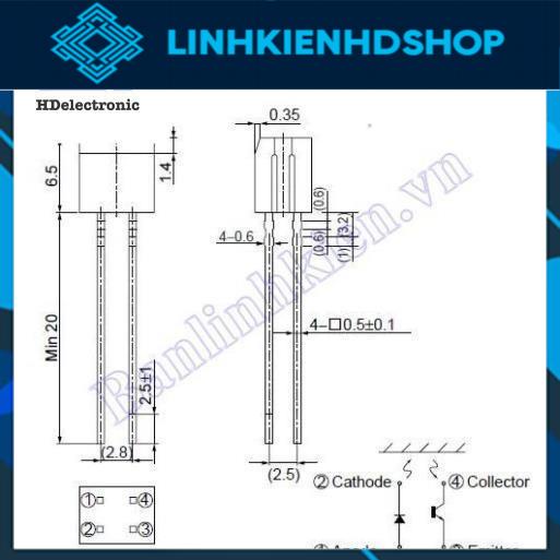 Cảm Biến Hồng Ngoại RPR220 zin