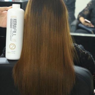 PHỤC HỒI TÓC SUN CHÁY HƯ TỔN CAO CẤP CANADA KERATIN KERAFILL TREATMENT  1000ML