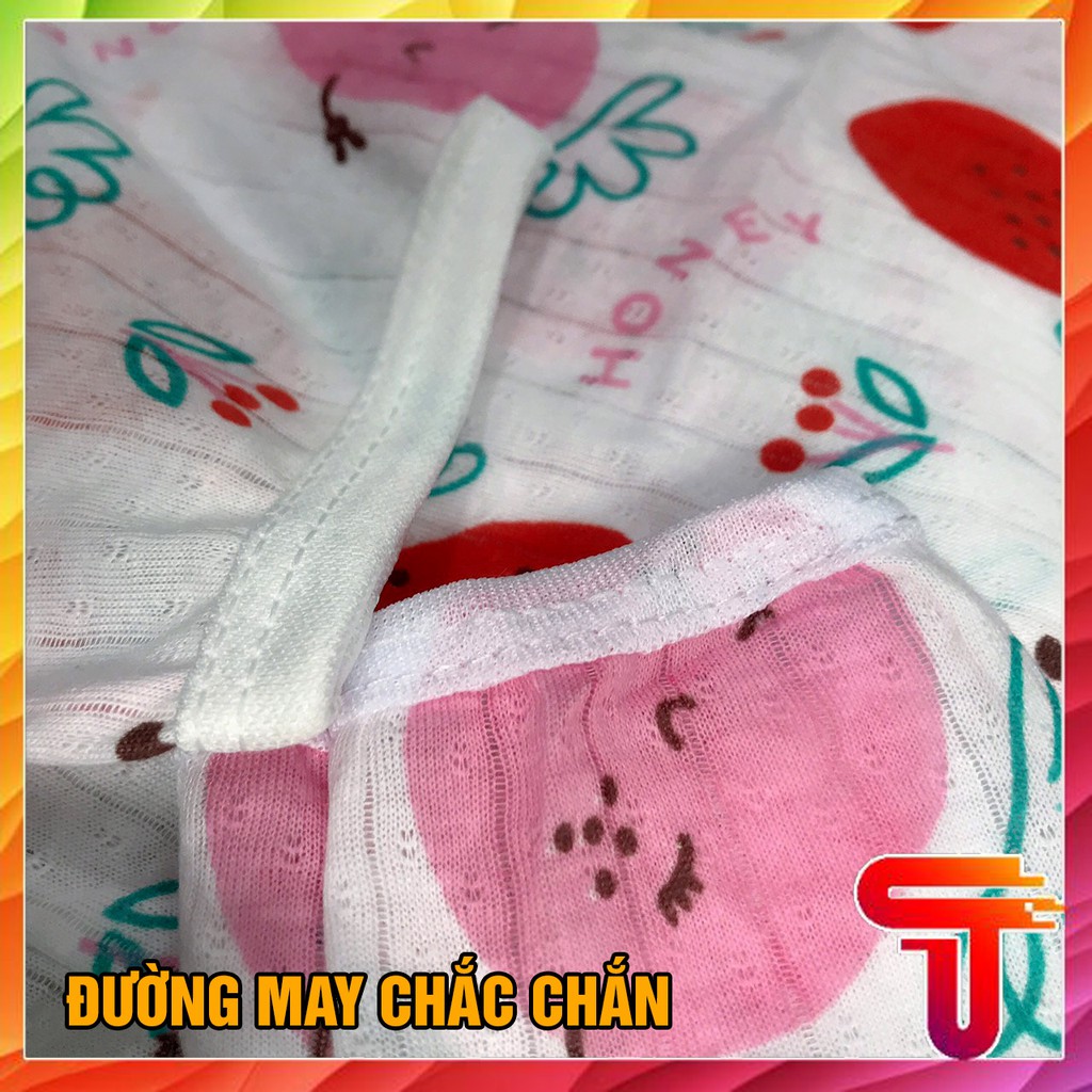 Bộ dài tay cotton giấy khuy vai cho bé yêu 6-15kg | BigBuy360 - bigbuy360.vn