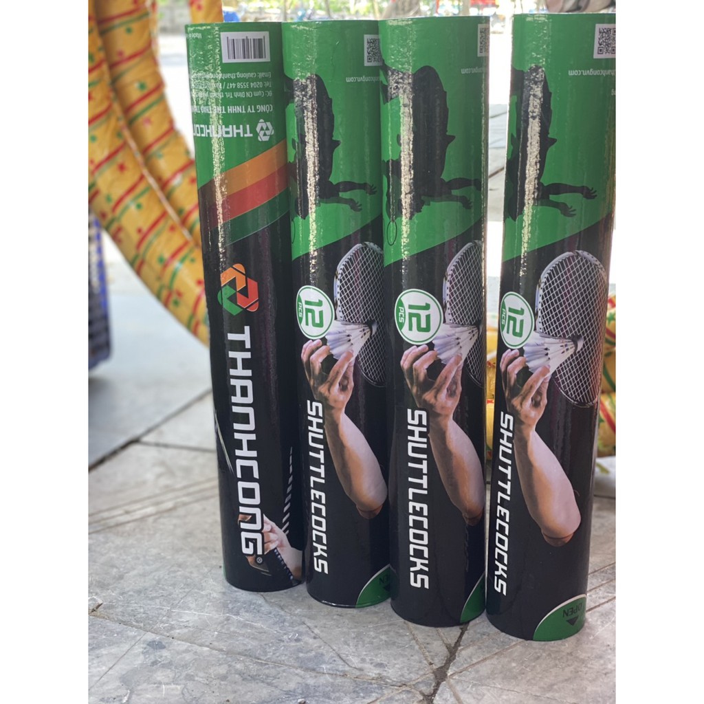 Ống cầu lông Thành Công xanh 77  tiêu chuẩn thi đấu