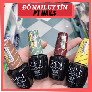 sơn gel opi màu đỏ mận