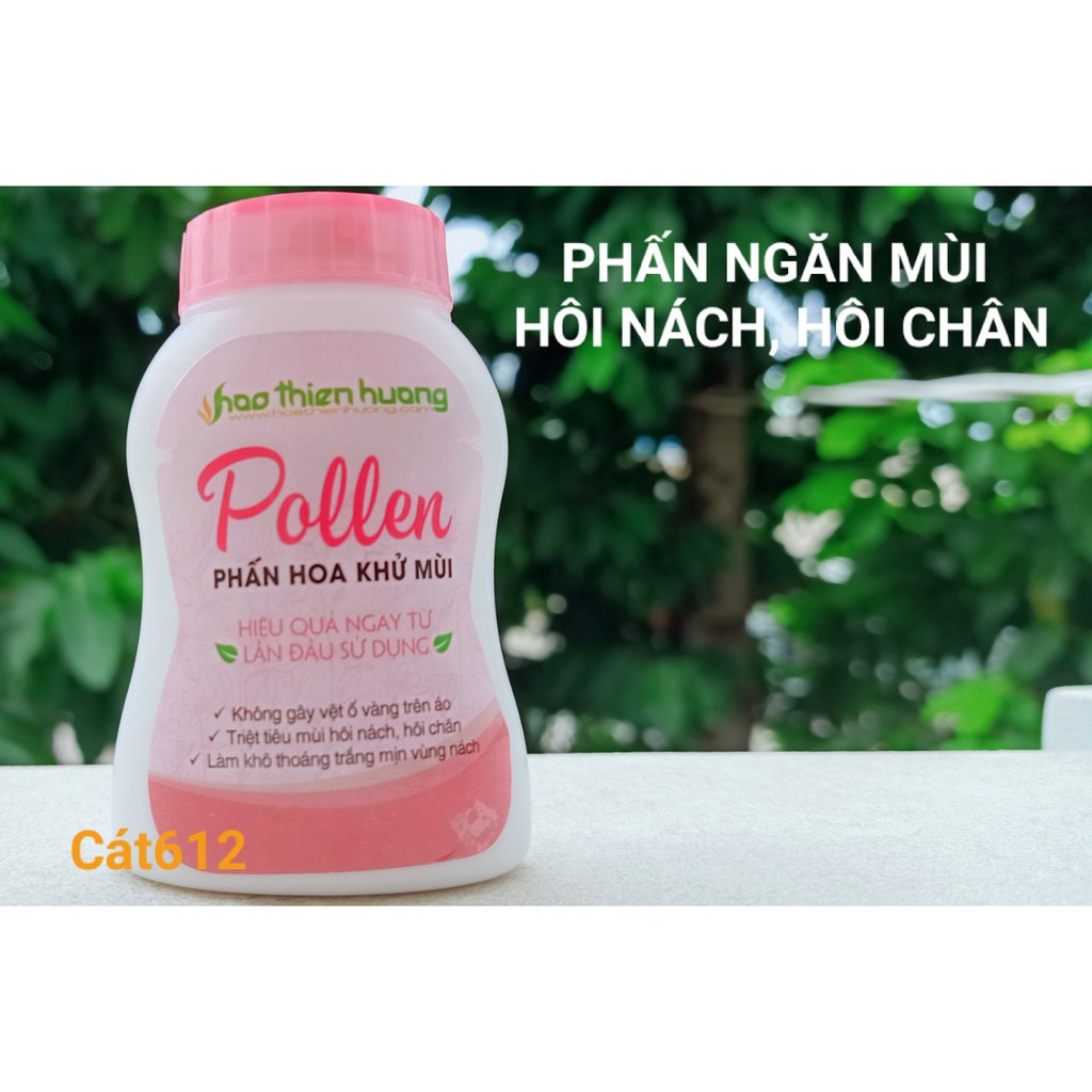 Phấn Pollen khử mùi hôi nách, hôi chân hiệu quả (dạng chai)