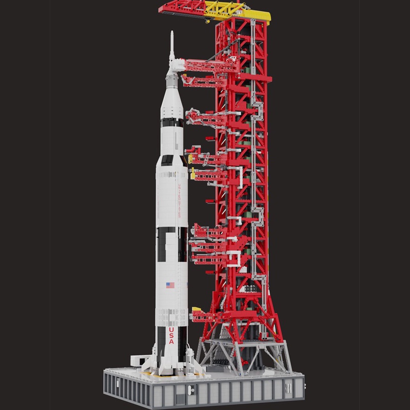 Đồ chơi trẻ em cho bé figure mô hình lego lắp ráp trưng bày deocor thông minh cao cấp giá rẻ bộ bệ phóng tên lửa lego 9b