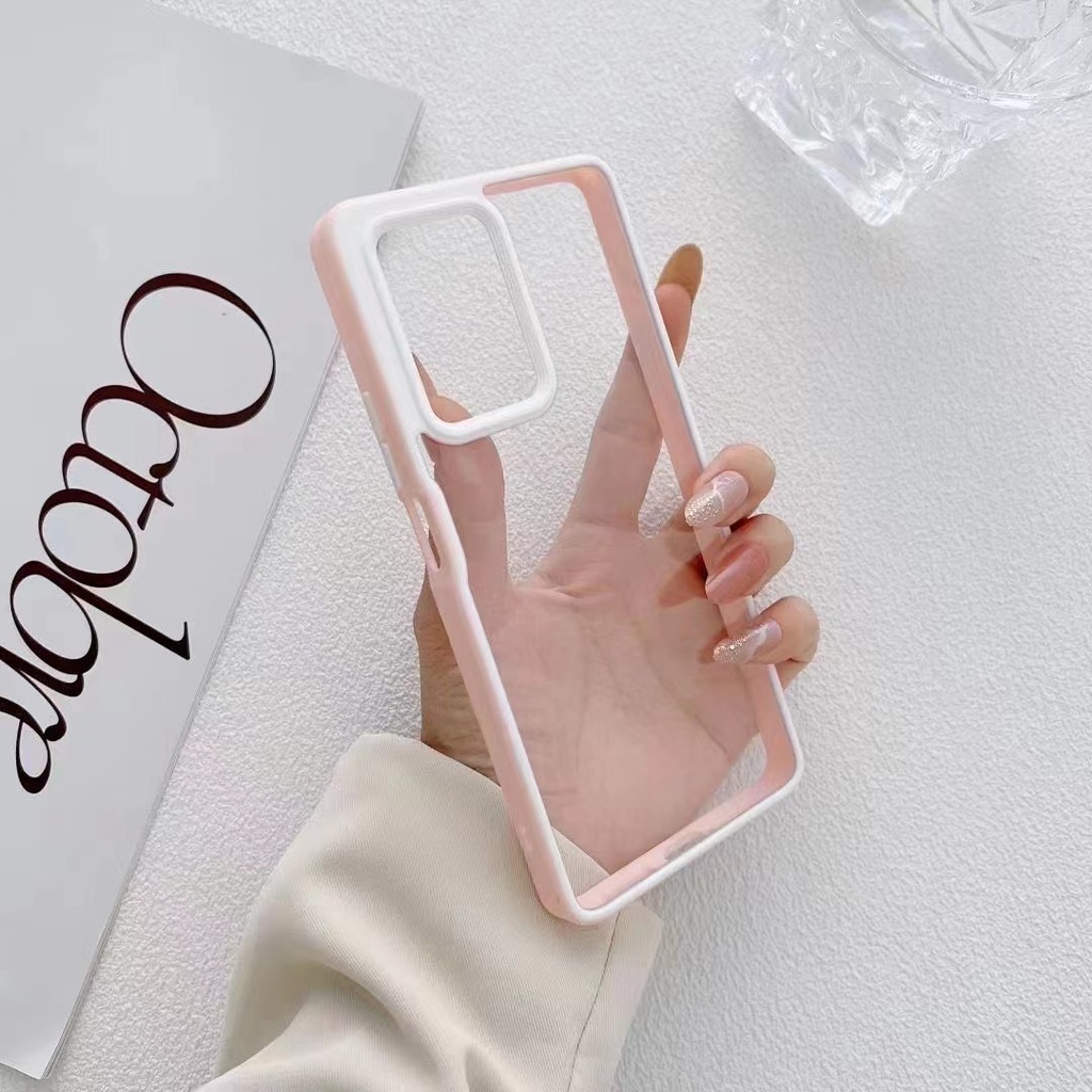 Ốp Điện Thoại Dày Chống Sốc Chống Rơi Hai Màu Cho Xiaomi Redmi 10 Note 11 Mi 11T Pro Redmi10