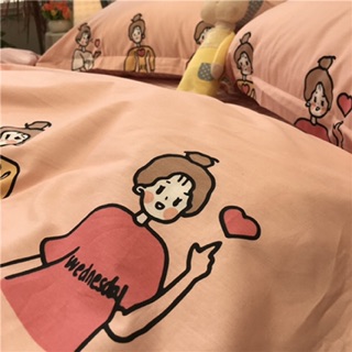 Bộ chăn ga gối cotton 100%