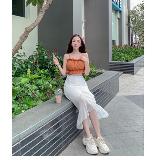 Áo 2 Dây Cột Chéo Lưng