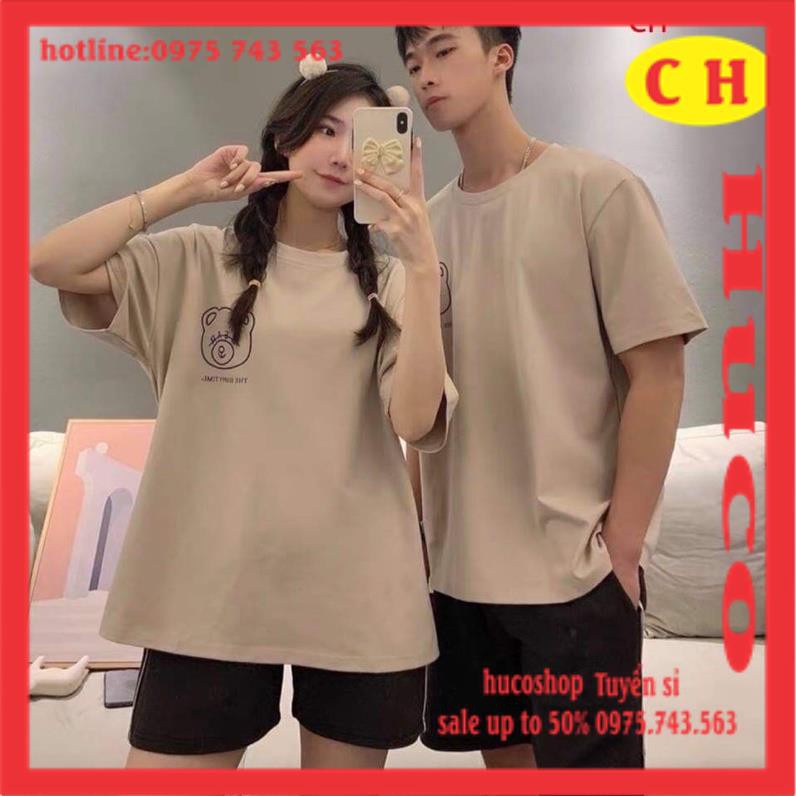 Ao thun hè áo phông nam nữ ngắn tay mẫu ngẫu nhiên form dưới 52kg chất su nam