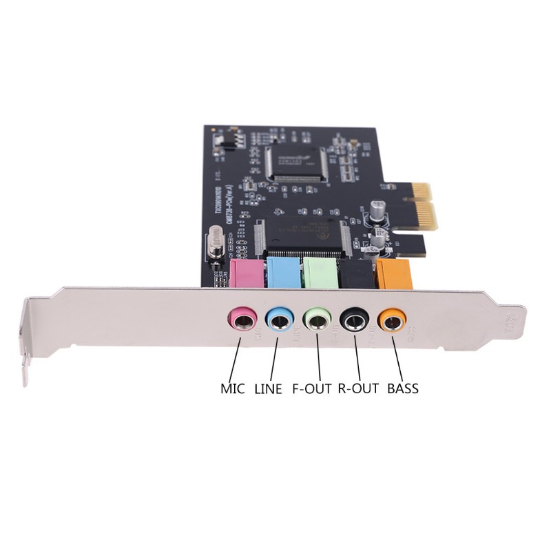 Thẻ Âm Thanh Pci-E 5.1 Kênh Cmi8738 Txc090 Chuyên Dụng Cho Máy Tính | BigBuy360 - bigbuy360.vn