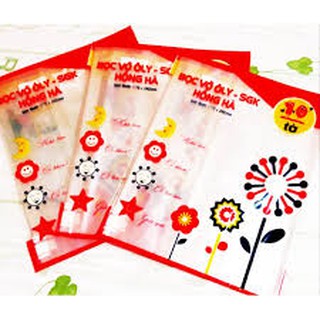 Bọc vở ô ly - Bọc sách giáo khoa cấp 1 Hồng Hà