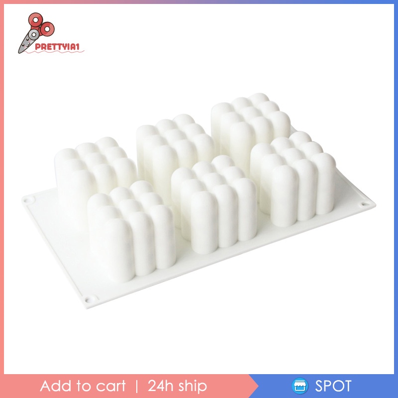 Khuôn Silicone Làm Bánh / Xà Phòng / Nến Diy Tiện Dụng