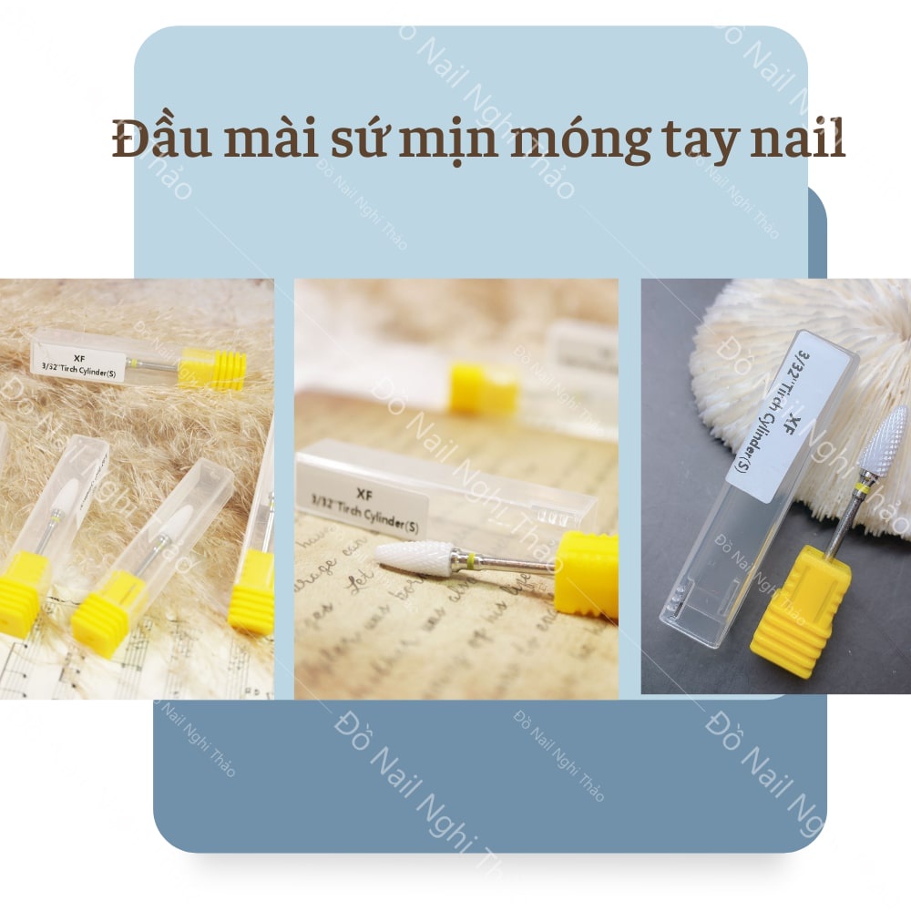 Đầu mài sứ mịn móng tay nail